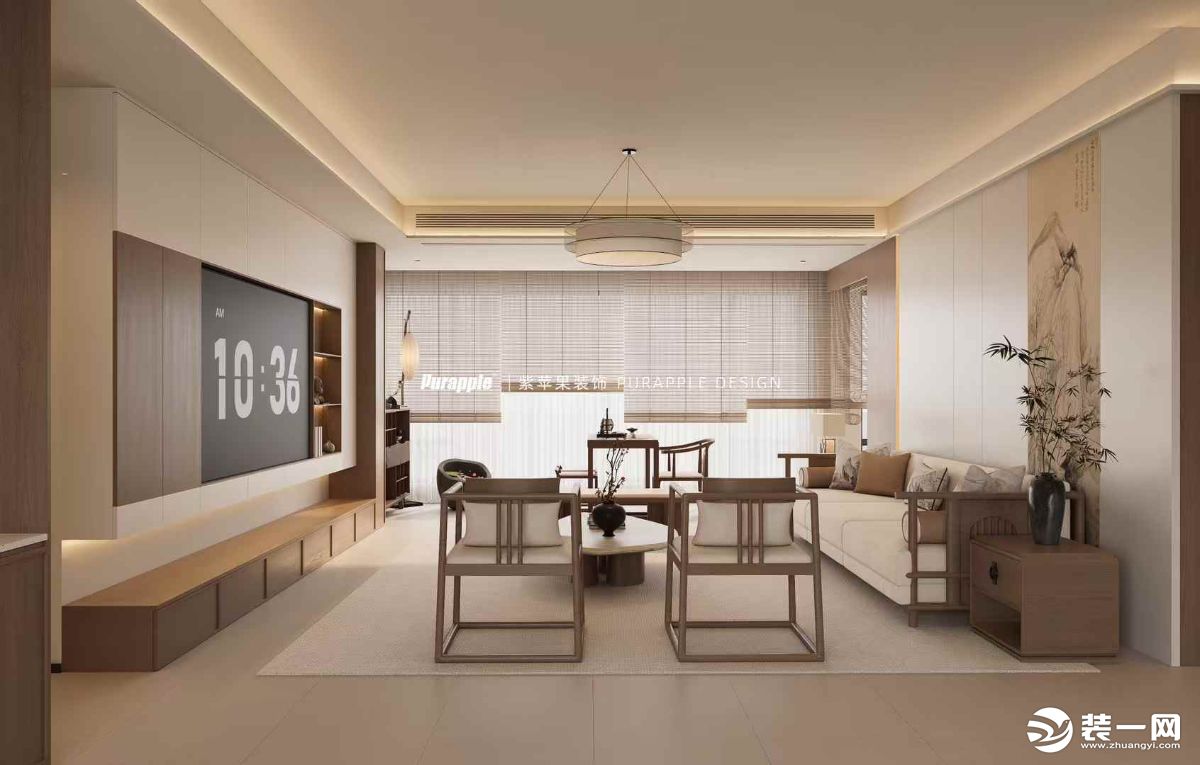 【南寧紫蘋果裝飾】 北投領上189 m2宋式美學風格案例